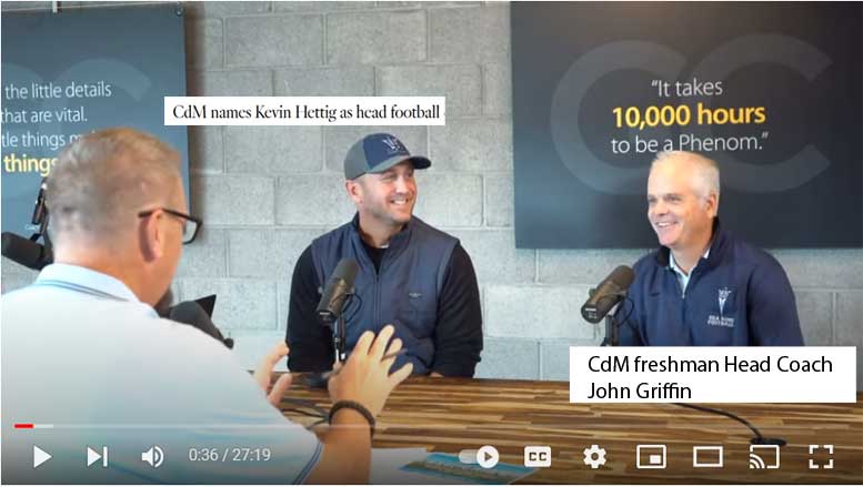 Kevin Hettig is the new CdM head coach